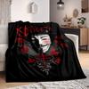 1pc V for Vendetta Flannel Throw Blanket - HD Printed Lightweight Soft Warm All-Season Blanket for Sofa, Bed, Travel, Camping 093