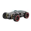 Auto Robot 4WD Carico 5KG Telaio RC Ackerman in Metallo con Motore a Doppio Encoder Servo Sterzo Ruota Anteriore Robot Programmabile Kit Fai-da-te