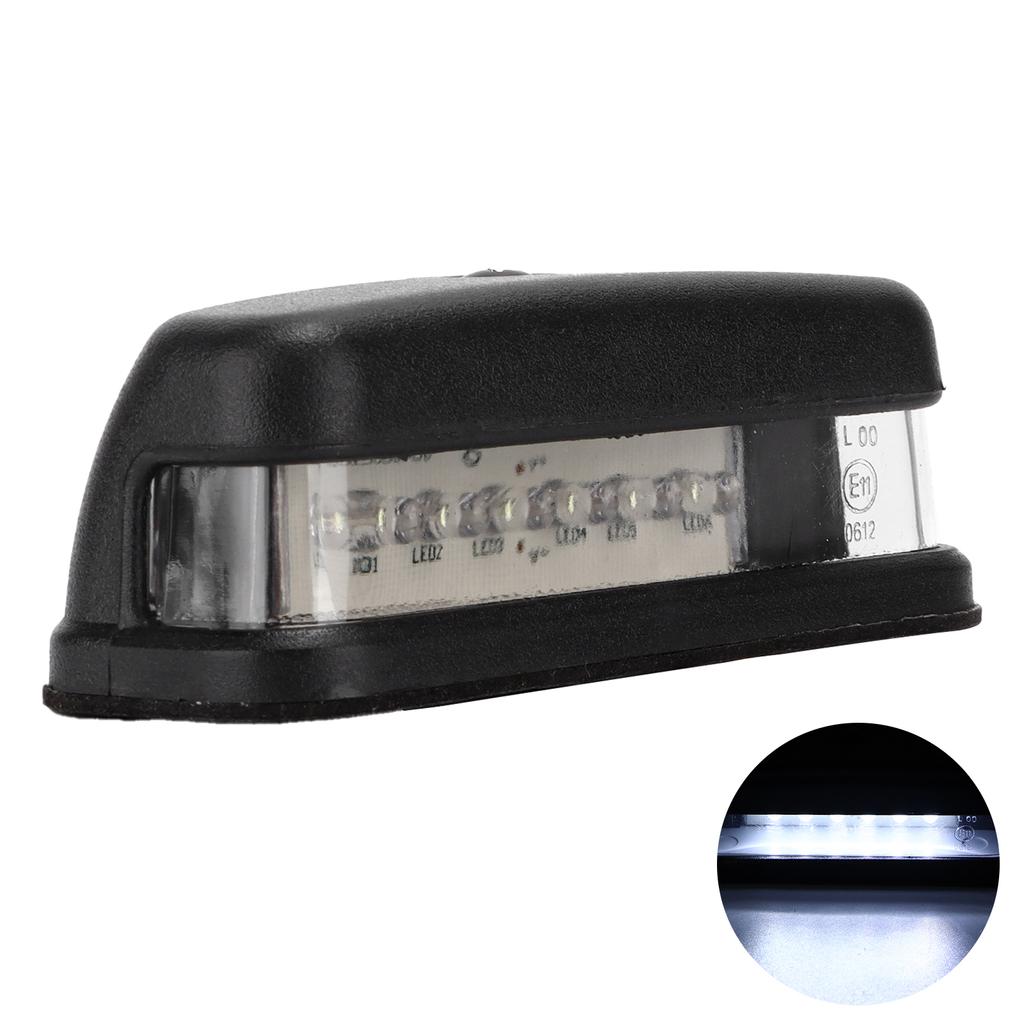 12V24V 6LED License Plate Tag Light High Brightness Waterproof Lamp for Cars Trucks RVs