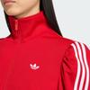 adidas Originals Fb Fw25 Zvýšený rukáv Pohodlná mäkká príjemná na pokožku Vysoký golier Pruhovaná bunda Dámske bundy KS1363