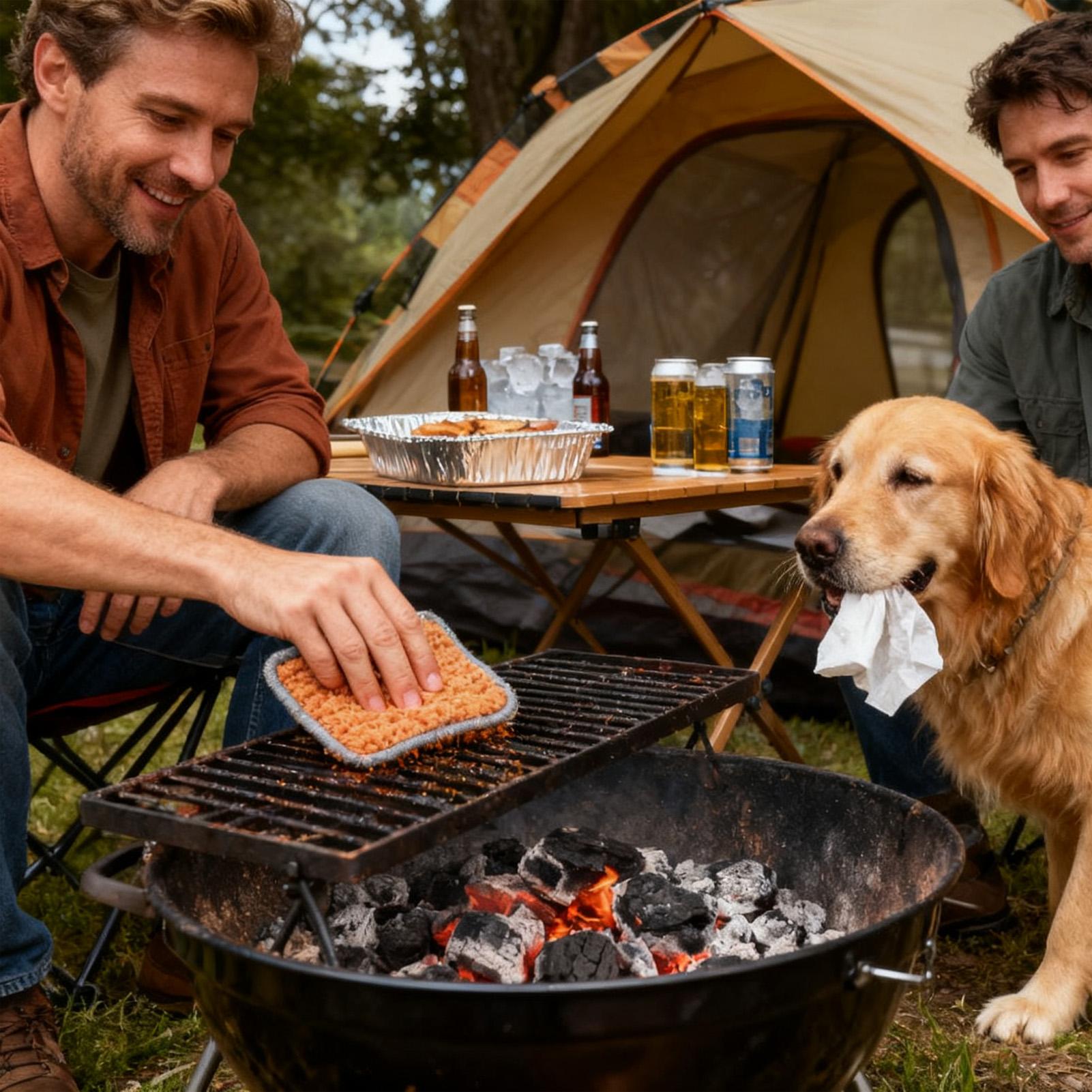 Scrubbing Pads Long Lasting Non Scratch Double Sided Dishcloth Scrubber Pads Dishcloth For Family Men Kitchen Home Pots Pans China Mainland