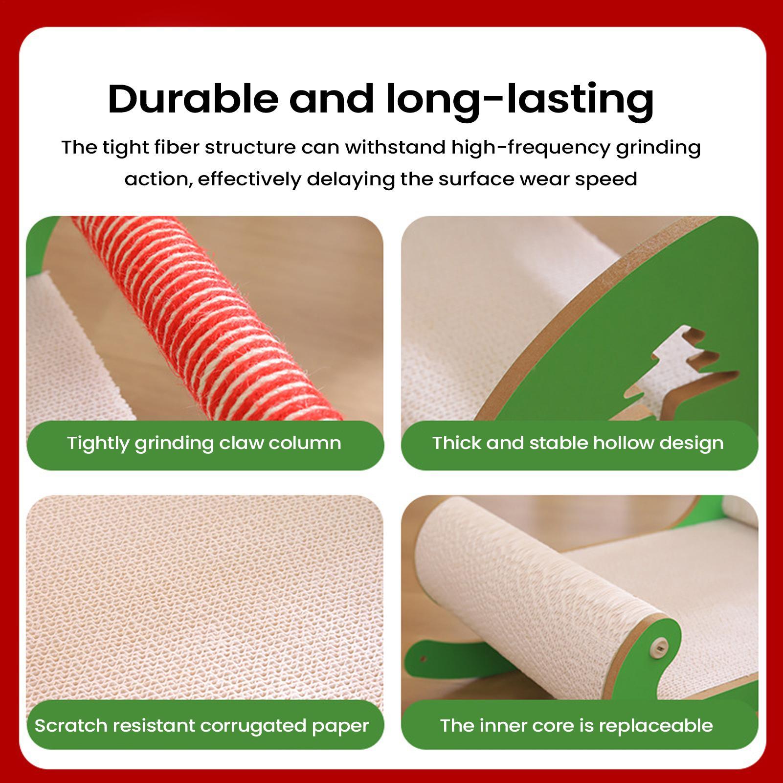 Cat Scratcher Pads Sled-Shaped Designkitten Scratcher Toys Cat Corrugated Paper Scratching Bed For Small Medium Large Kitten China Mainland