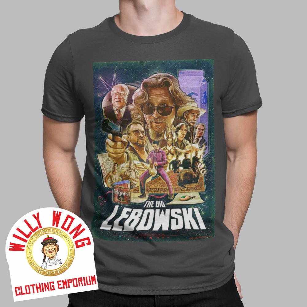 Big Lebowski T-Shirt Dude Retro Movie Tee Classic Vintage Gift Japan Bowling  Unisex T-Shirt L