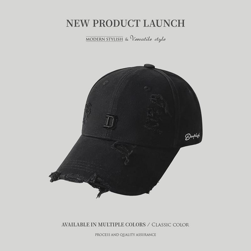 Baseball Cap For Women Men With Embroidered Letters Sun Protection Adjustable Summer Style
