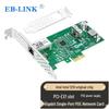EB-LINK Intel I210 PCIe Gigabit Single-Port PoE Network Card