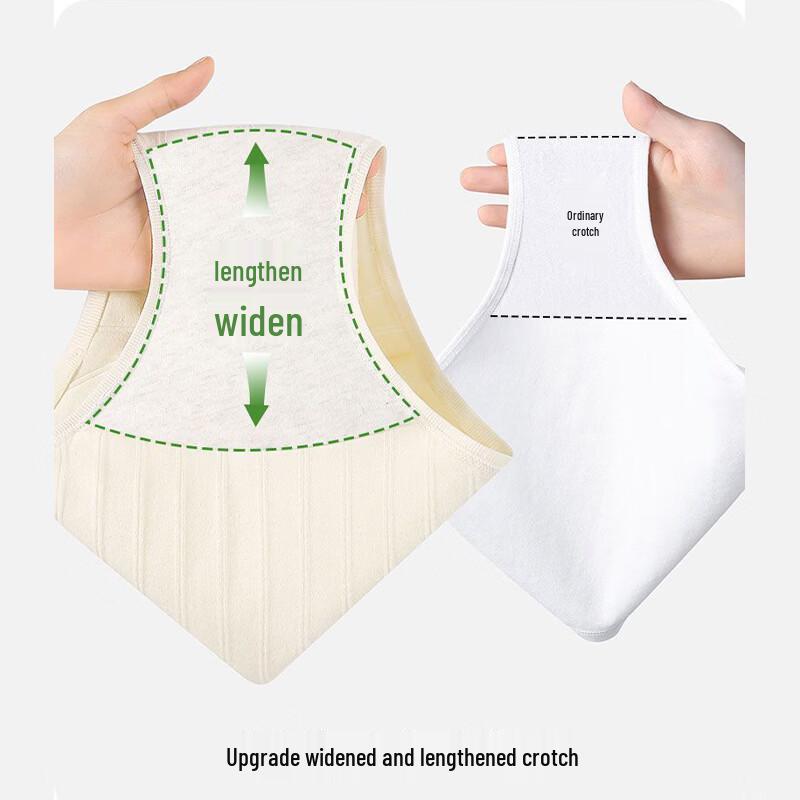 FitonTon Damen 5er-Pack Baumwolle Antibakterielle Slips