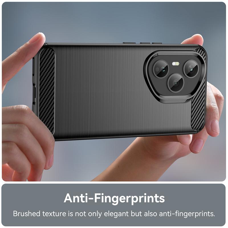 Funda For Honor 400 Pro Shockproof Soft TPU Silicone Carbon Fiber Back Cover For Honor 400 Pro Phone Case For Honor 400 Pro Case