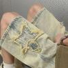Men's Retro Casual Denim Shorts - Trendy Summer Hong Kong & Japanese Style