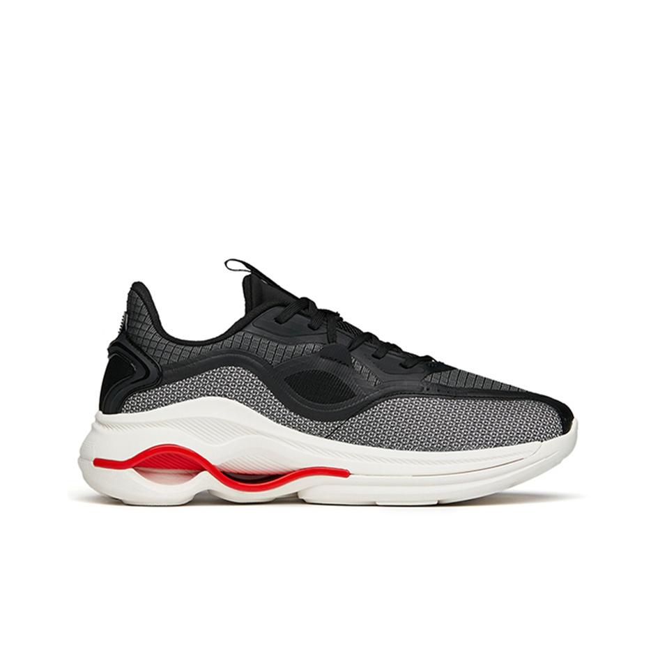 Anta Lightweight Breathable Durable Training Shoes Men Sneakers Black Red White 112147722-4