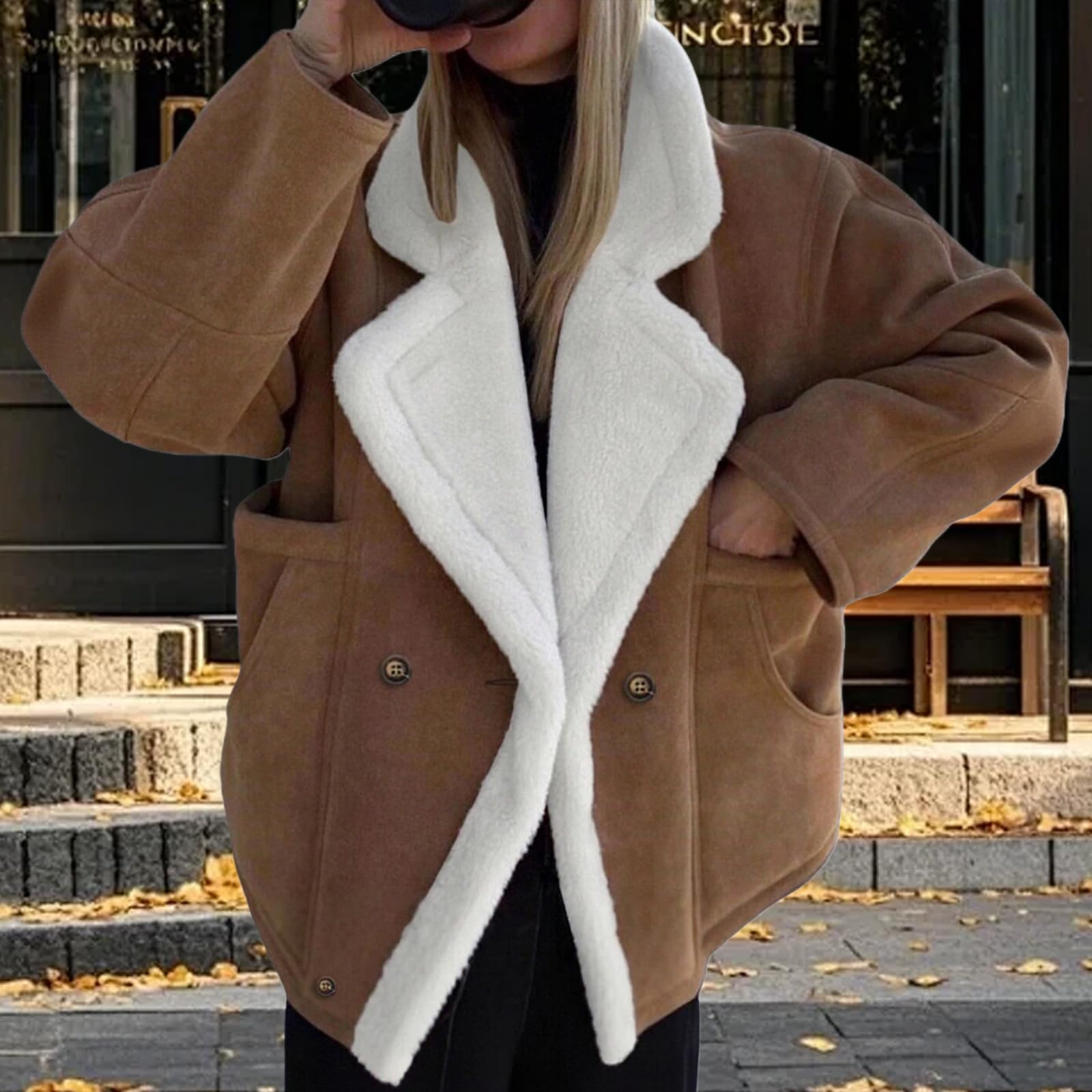 

Зимние пальто для женщин с длинным рукавом, куртка, теплое пальто XXL хаки