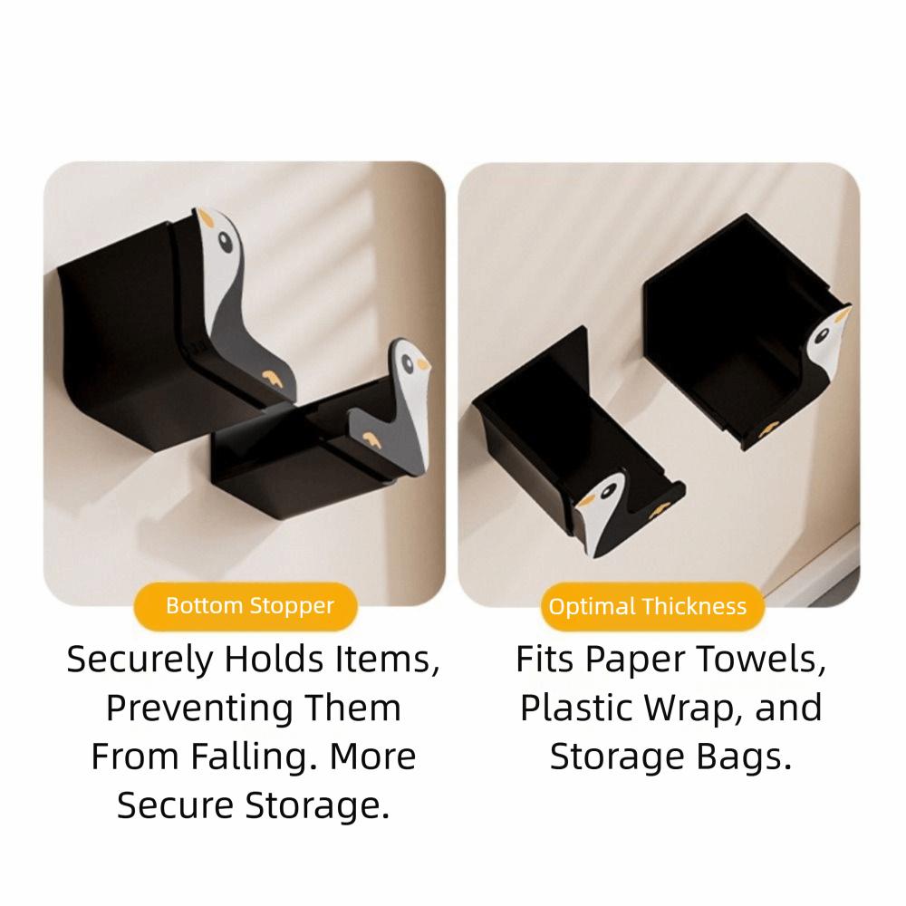 Scalable Design Storage Rack No Punching Wall Mounted Drawer Tissue Box Kitchen Organization