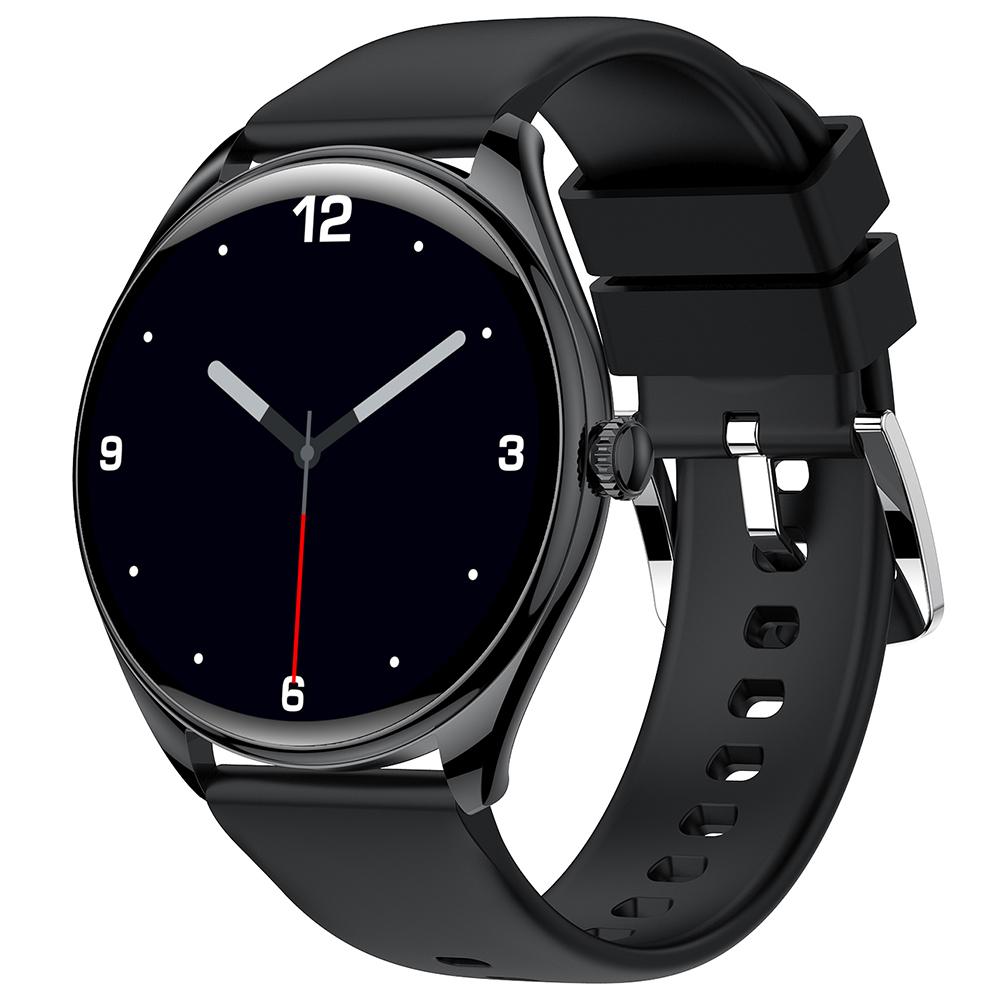 

MT55 1.43-inch AMOLED Screen Heart Rate Monitor Sports Tracker Smart Watch, Silicone Strap