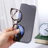 Glasses Case Eyewear Protector Containers Spectacle Case Sunglasses Case Glasses Bags PU Leather