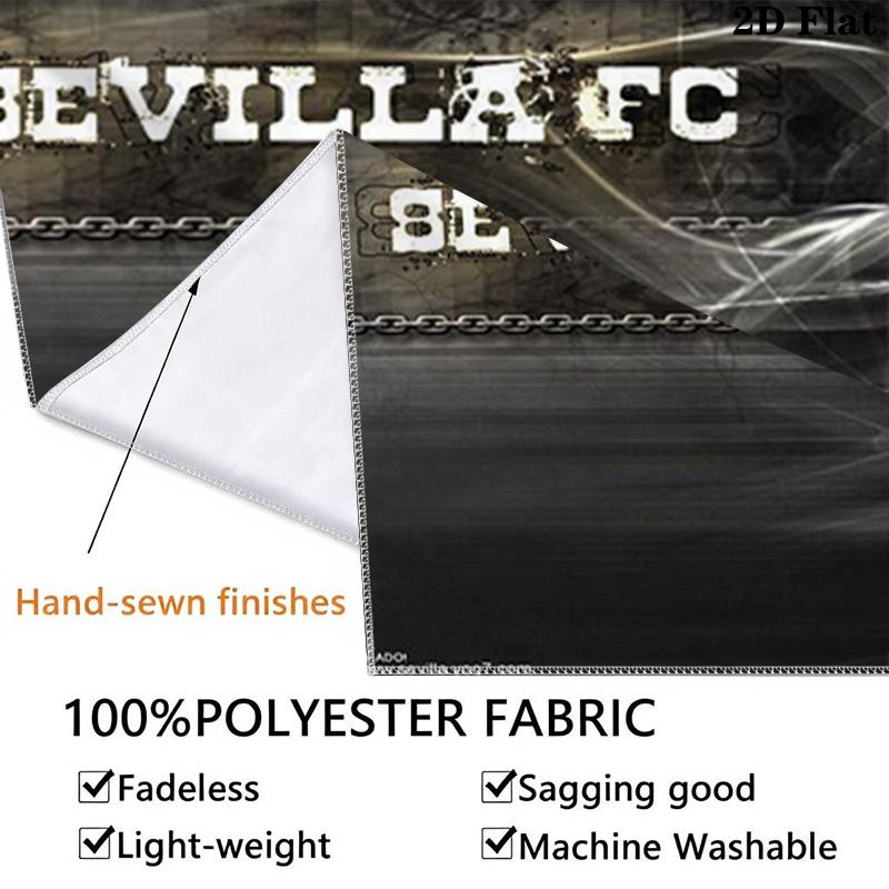 Sevilla FC Wall Tapestry Aesthetic Wall Hanging Printed Fabric Blanket Decorative Tapestries for Bedroom Living Room Home Decor