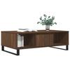 Coffee Table Brown Oak Effect 104 X 60 X 35 Cm Engineered Wood