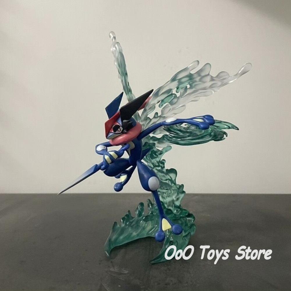 Anime Pokemon Figure Emperor Greninja Action Figures Pvc Collection Model Toys for Children Gifts 16cm/6.29in