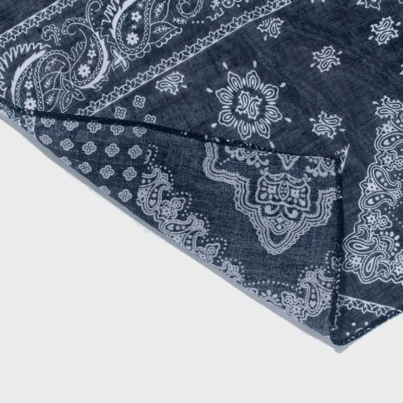 CARGOBROS Klasický paisley šátek bandana (námořnictvo)