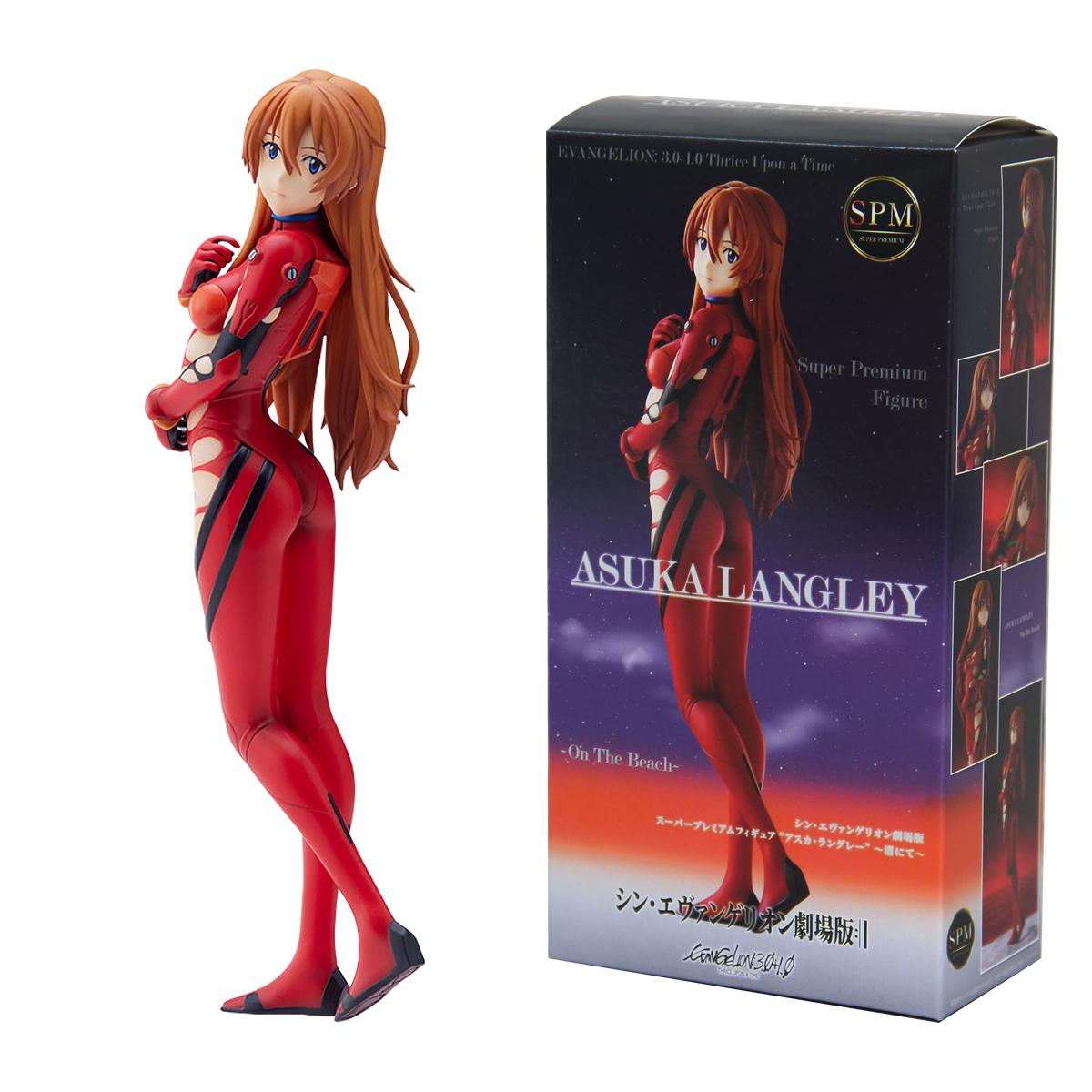 

Anime NEON GENESIS EVANGELION New Theatrical Version Finale Asuka Langley Soryu Seaside Battle Damaged Model Toy Action Figure With box