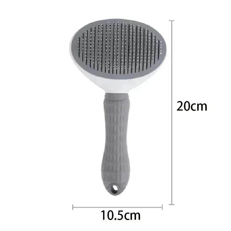Removal BrushBrush Cats and Dogs Special Comb Beauty Massage Self-cleaning Needle Comb Pet SuppliesDog Comb Pet Hair