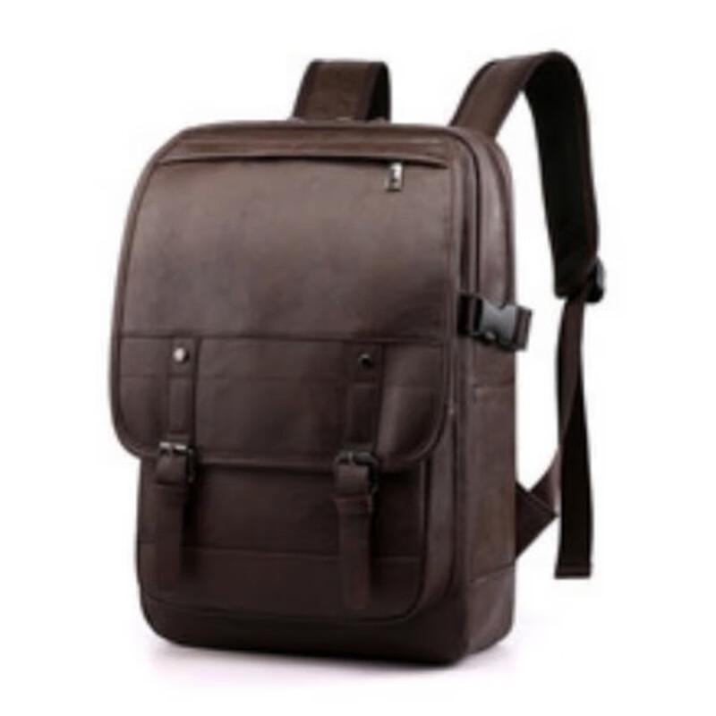 Li Shen Men s Fashion PU Travel & Business Backpack 1