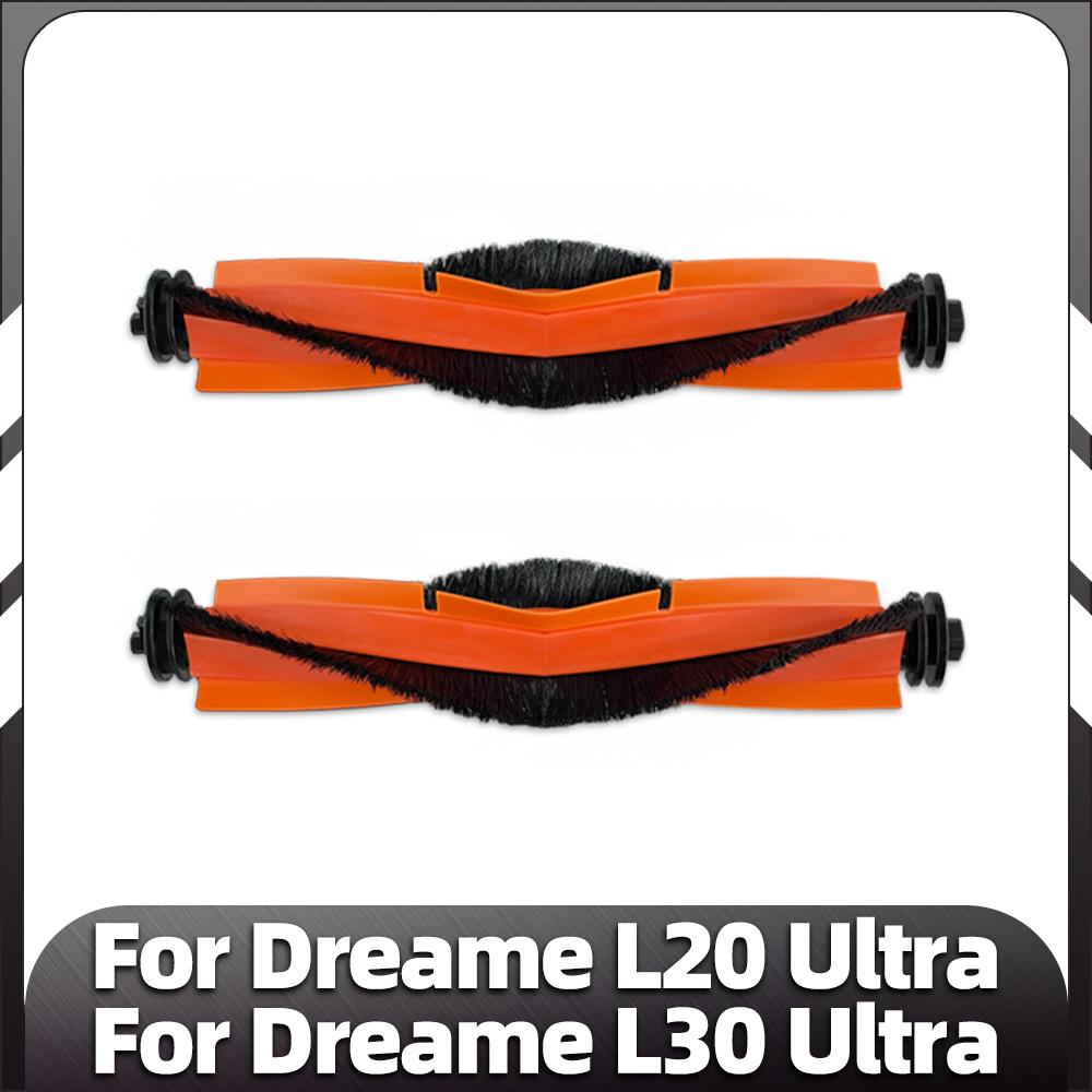 For Dreame L20 Ultra / L30 Ultra / X20 Pro Robot Vacuum Parts Main Side Brush HEPA Filter Mop Pad Dust Bag Spare Accessories