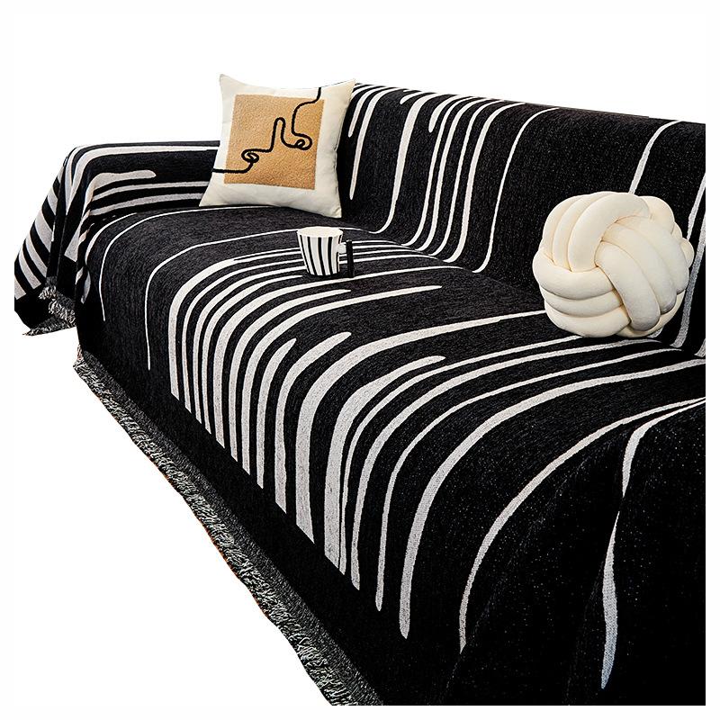 Nordic Instagram Style Serena Sofa Towel Chenille Thickened Anti-Scratching Sofa Cover All-Inclusive Universal Cover Cover Cloth