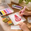 Beads with Bead Pen and Portable Storage Box, DIY Jewelry Making Pretend Play Toy