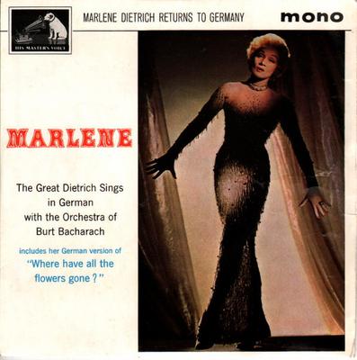 7inch Record MARLENE DIETRICH  Marlene Dietrich Returns To Germany 7EG8844 His Masters Vo 1964 UK Pop Used