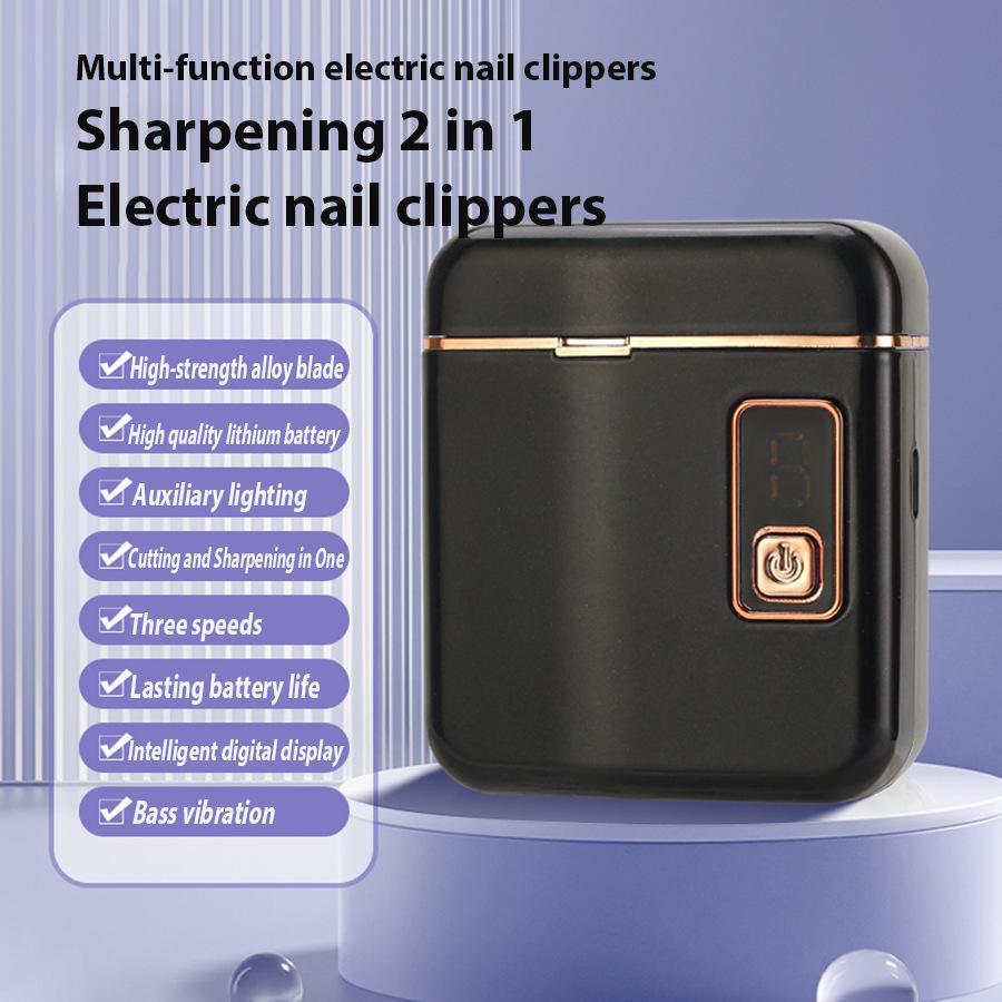 

Высококачественные бесшумные электрические кусачки для ногтей с подсветкой и защитой от защемления для детей