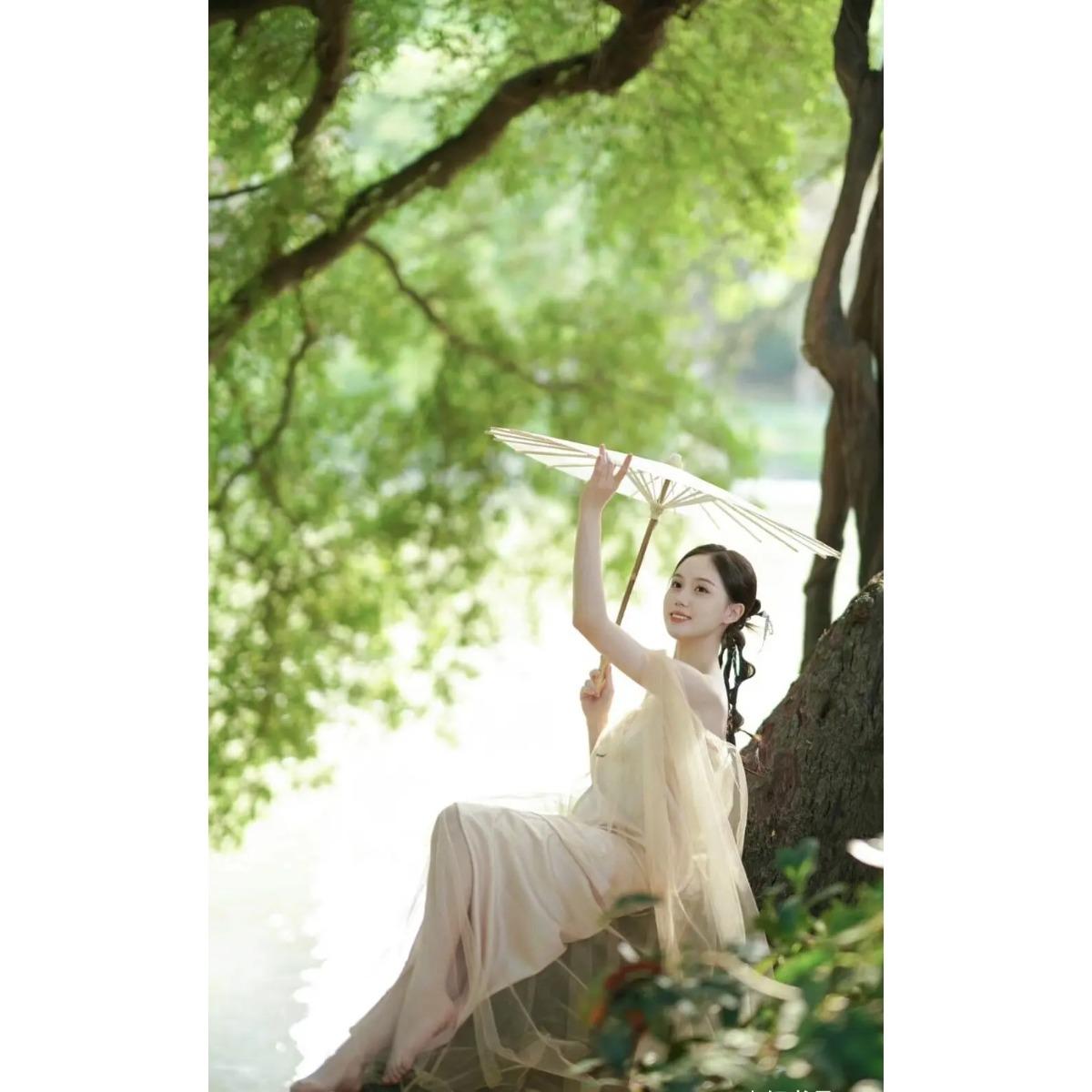 

Китайская японская пряжа, промасленная бумага, шелковая ткань, костюм-зонтик, древний китайский зонтик принцессы, драматический белый ремесленный зонтик, косплей