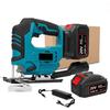 2800RPM Brushless Electric Jig Saw Cordless Rechargeable Jig Saws Household Portable Woodworking Power Tool