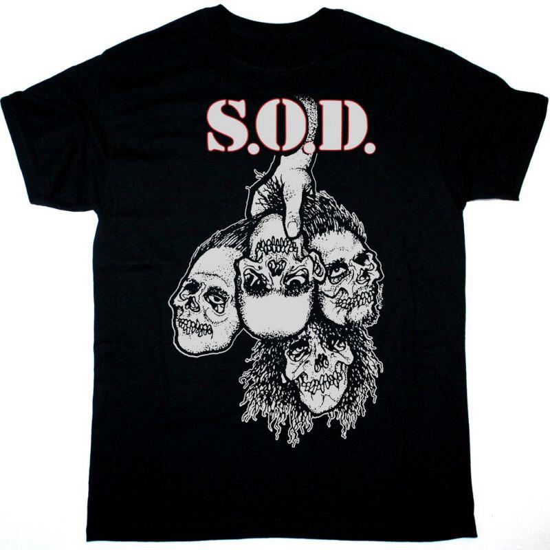 

S.O.D. STORMTROOPERS OF DEATH PUSHEAD NEW BLACK T-SHIRT VN1885 Unisex T-Shirt M