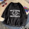 Silly Goose Est 1910 University Tshirt Mens Vigor Funny  Originality Outdoor Harajuku Casual Women Short Sleeve Tops