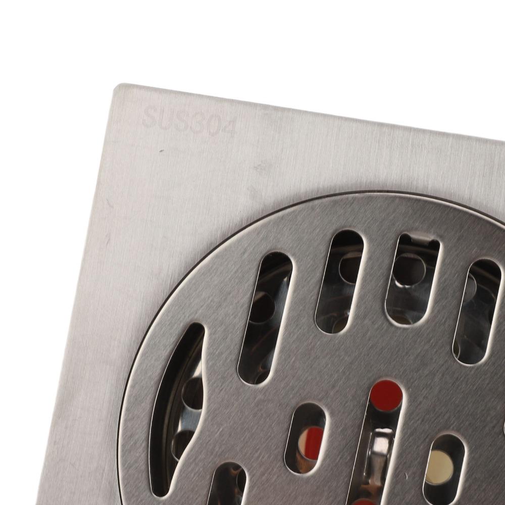 Odor Proof Floor Drain 304 Stainless Steel Shower Floor Drain Square Floor Drain  Shower Drainage