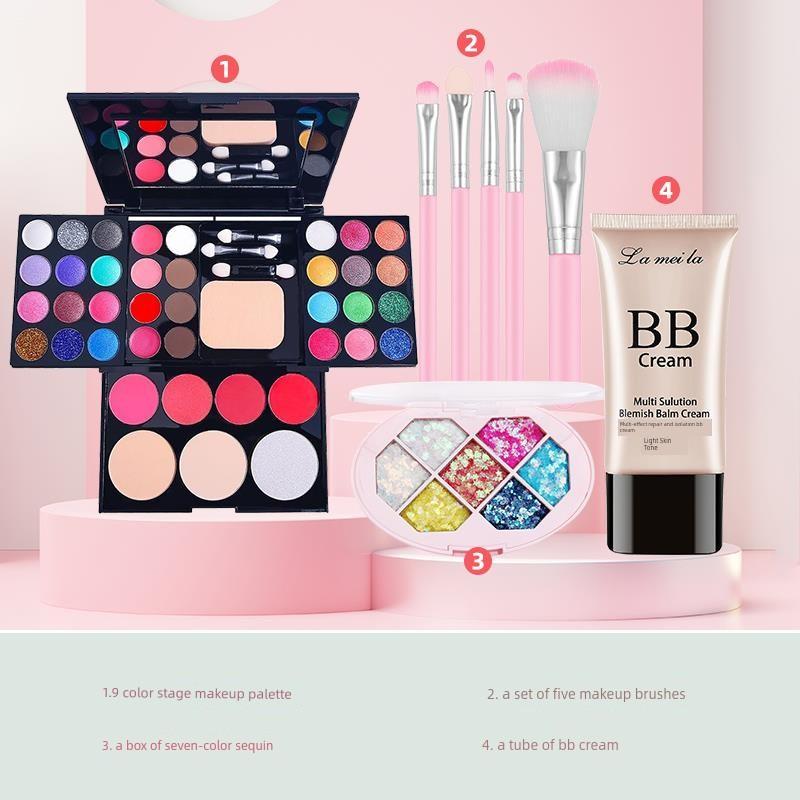 Stage Performance Makeup Eyeshadow Palette Pearlescent Color Special Makeup for Performances Non-Toxic Cosmetics