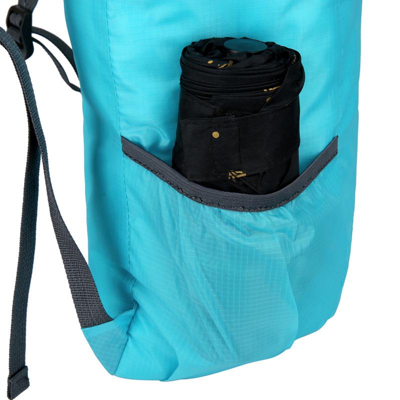Tragbarer Outdoor Faltbarer Sportrucksack - Leichte Doppelschulter-Reisetasche und Schultasche; Option für individuelles Logo verfügbar.