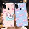 Pro Samsung M21 Pouzdro 6,4 palce Měkký Silikonový Kryt s Srdcem TPU Pro Samsung Galaxy M21 M 21 SM-M215F M215 Zadní Kryt Telefonu Funda