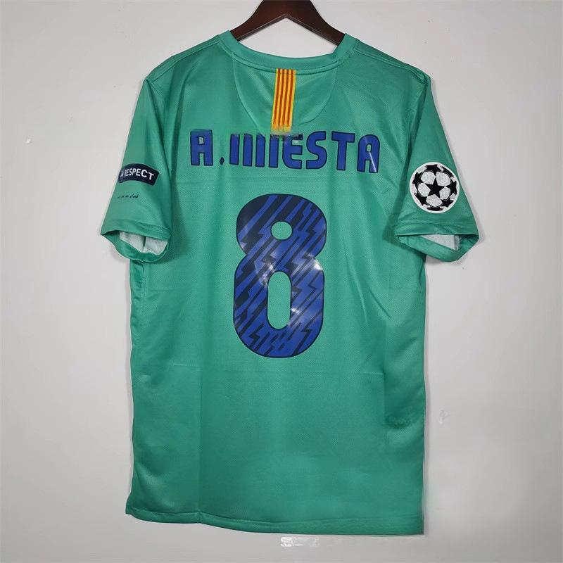 Maglia Barcelona 10-11 14-15 Casa N.. 10 No. 11 Maglia da calcio Neymar Maglia retrò