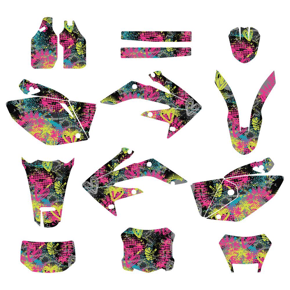 Honda CRF250X 2004-2012 Off-Road Sticker, Decal & Wrap Set