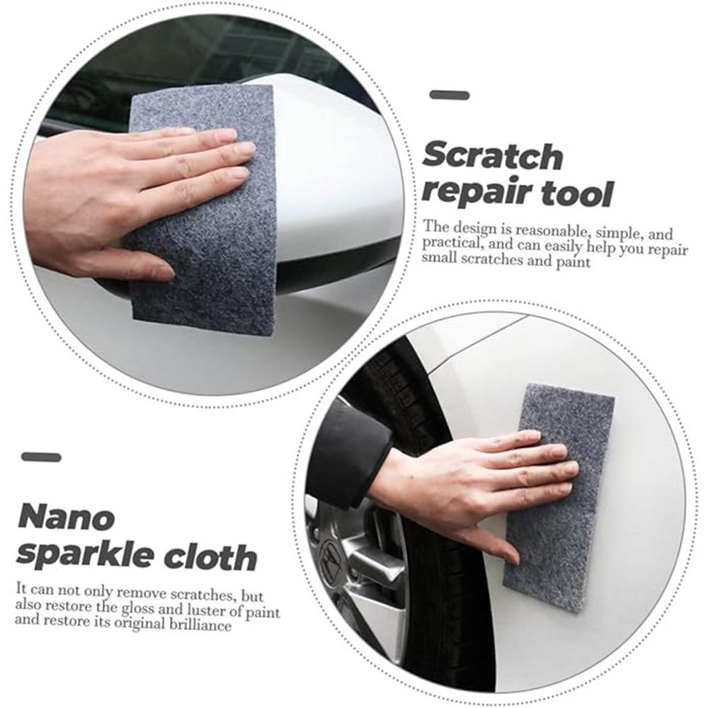 Car Scratch Nano Repair Wipes Multifunction Car Scratches Erase Removal Water Spots Auto Wax Abrasive Scratch Cleaning Cloths
