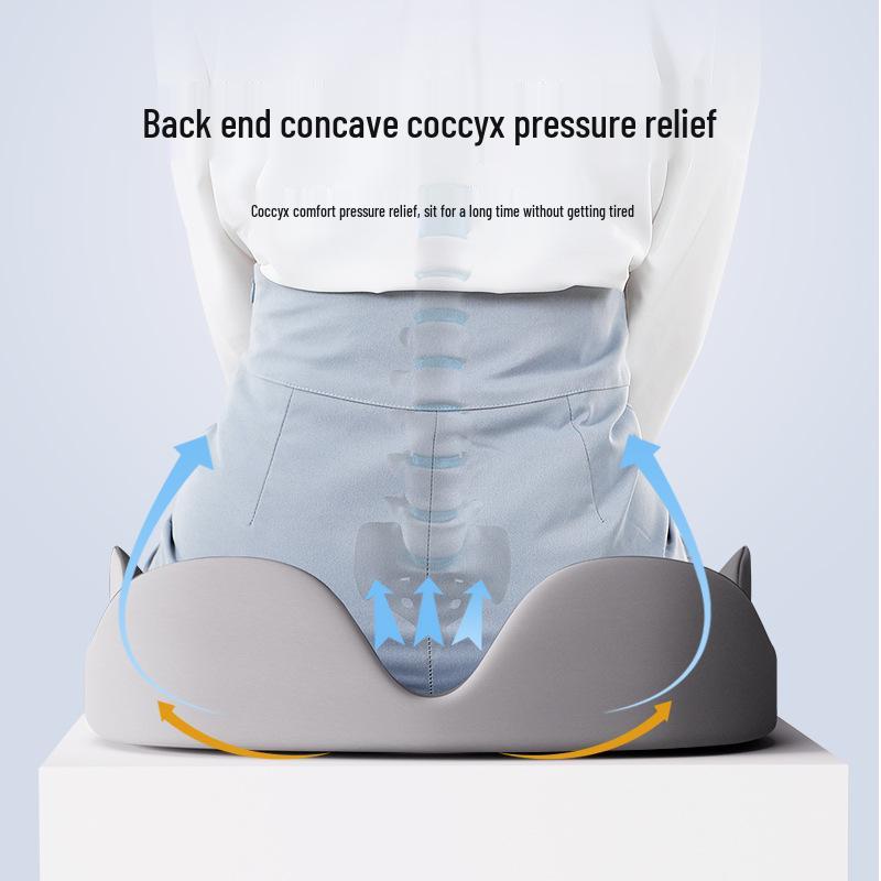 Pernă de Scaun din Spumă cu Memorie pentru Statul Lung pe Scaun – Suport Respirabil pentru Mașină, Birou, Sarcină și Studenți.
