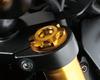 Kitaco Front Fork Bolt Set (Honda Type 1) Gold Grom (JC92) Monkey 125 (JB02/JB03/JB05) Dax 125 (JB04) 502-1001070