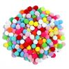 1/1,5/2/2,5/3mm Weiche Pompons Bunt Hohelastisch Flauschiger Plüschball DIY Handgenäht Kinderspielzeug Schuhe Hut Heimdekorationszubehör