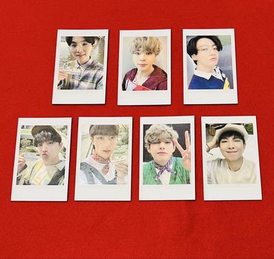 [USED] Korean Idol Group BTS Photo Cards (7 Pieces)