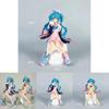 Hatsune Miku Pvc Anime Statue Sitting Pose With Sailor Uniform For Display