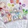 Transparent Dust Bag Bow Labubu Baby Bag Pendant Keychain Baby Walking Bag Decoration Cute Trendy Play