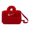 New Nike Fabric One Shoulder Handbags Women's Red HV6119-657