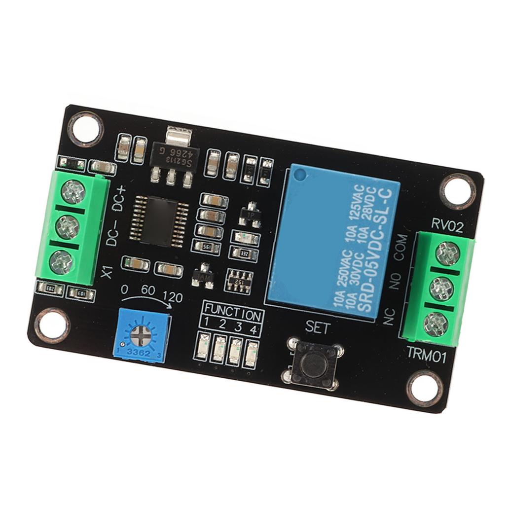 Time Delay Relay Module Delayed Disconnection Delayed Closing Self Locking Delay Switch for Industrial Control