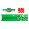 Soldering Practice Board Kit Cross Rotating LED Display Fun for Student Gift