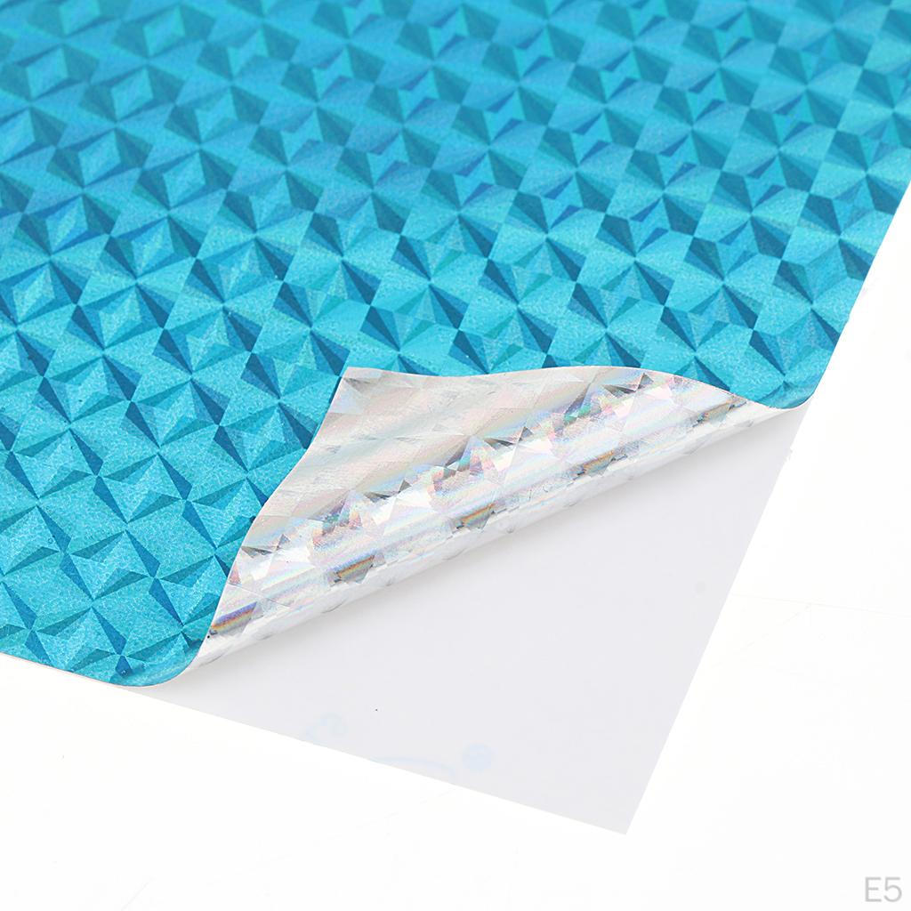 Holographic Film Fly Fishing Stickers 2.9 X 3.9inch